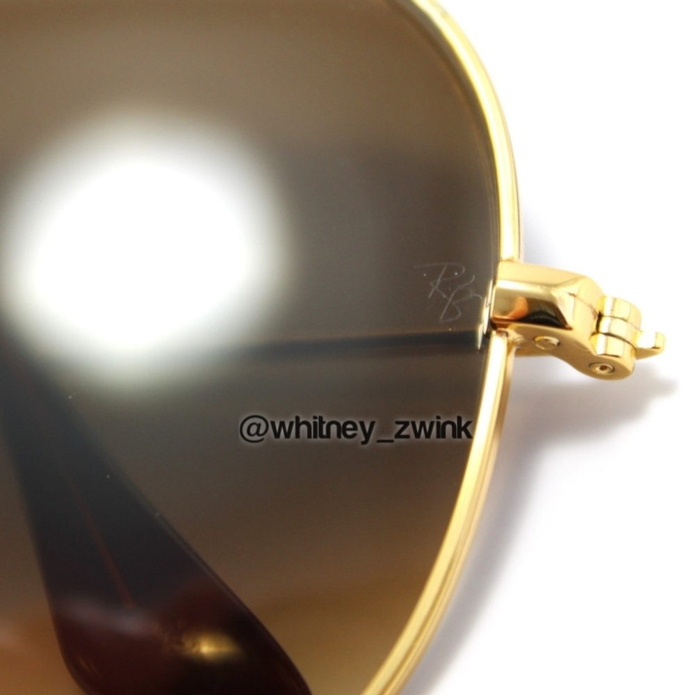 Ray-Ban Aviator Gradient Brown RB3025 58 / 62 - Picture 11 of 17